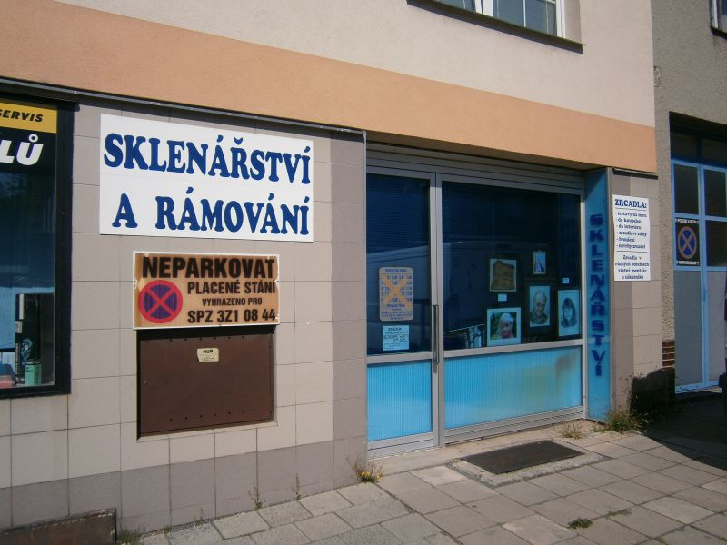 Sklenářství a rámování